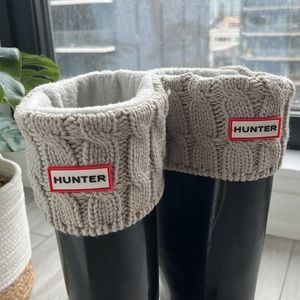 Hunter Boot Grey Socks